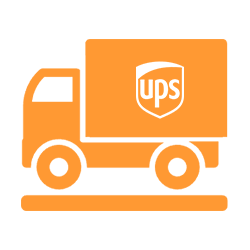 Door-to-door shipping service icon